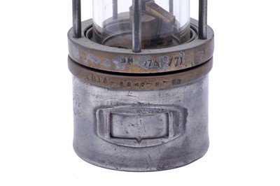 Lot 179 - Two Wolf ‘Corrugated’ safety lamps; and one other