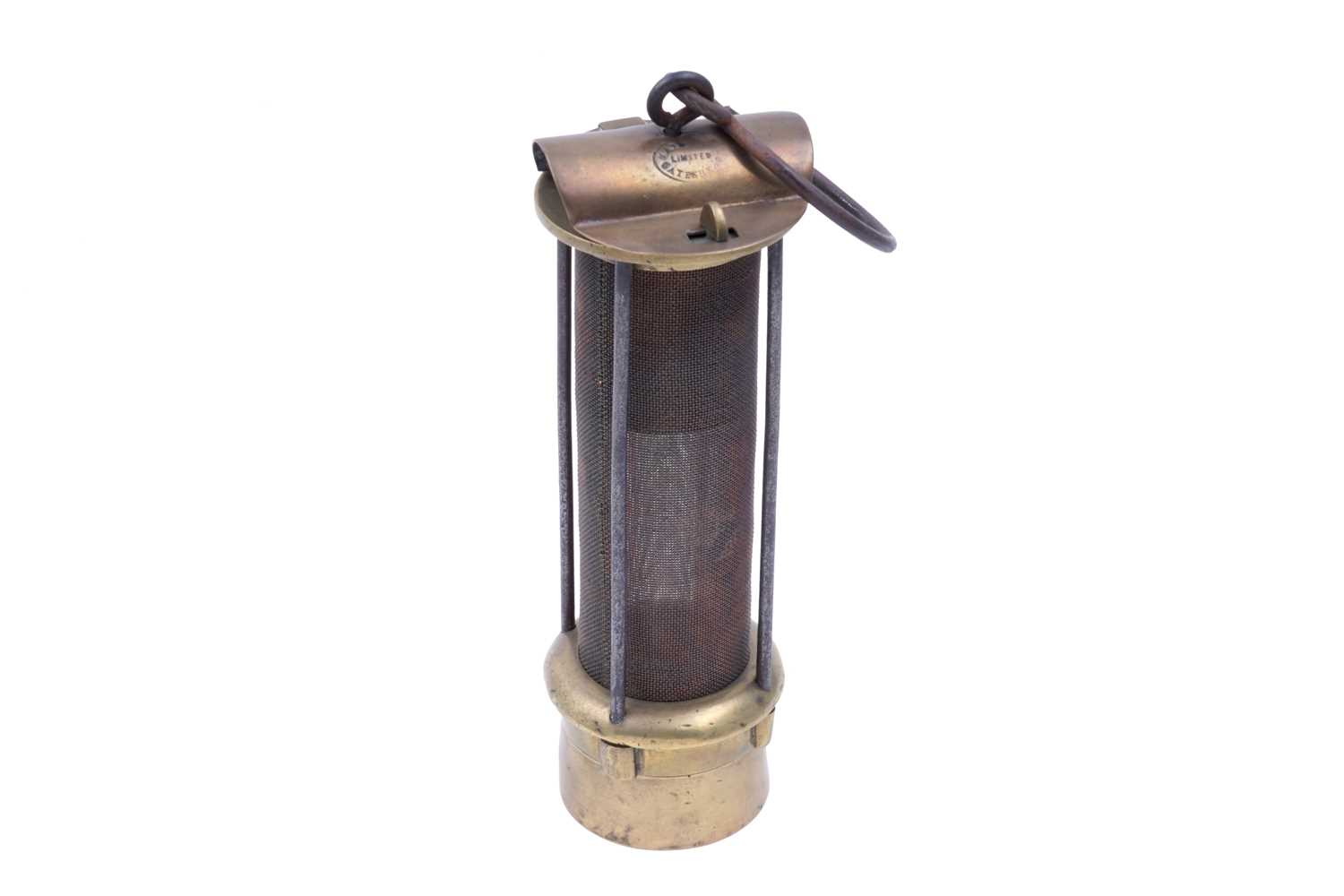 Lot 193 - A mid-19th Century ‘Davy’ lamp
