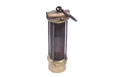Lot 193 - A mid-19th Century ‘Davy’ lamp