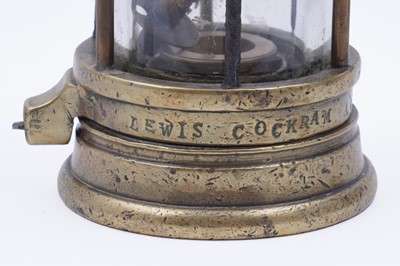 Lot 205 - Two mid-19th Century ‘Clanny’ type lamps