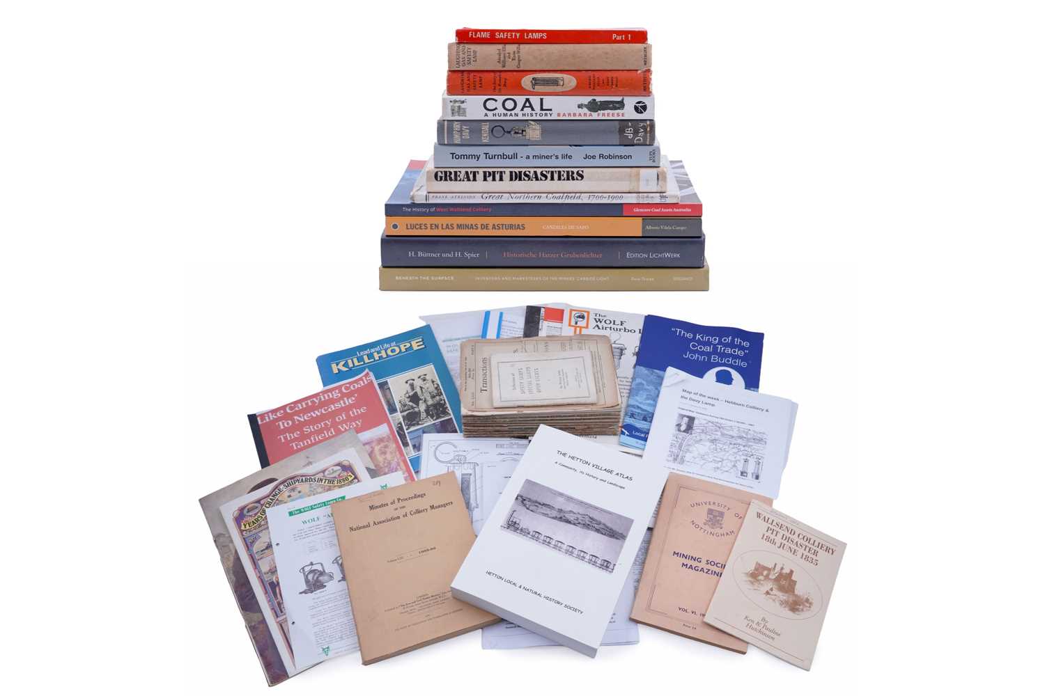 Lot 218 - Mining-related books and ephemera