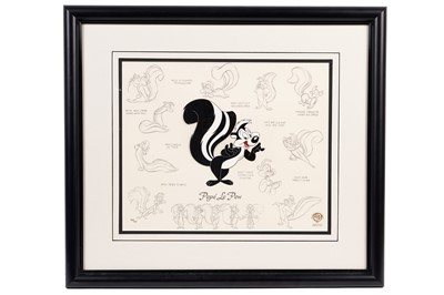 Lot 2 - Looney Tunes Pepe Le Pew limited edition cel