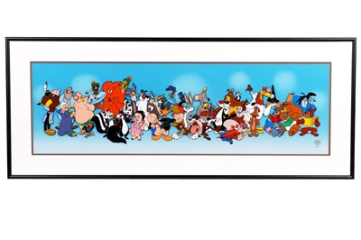 Lot 3 - Warner Bros. "Looney Line-up" limited edition sericel