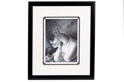 Lot 4 - Warner Bros. Portrait Series Scooby Doo limited edition lithograph