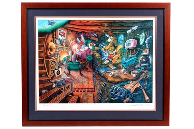 Lot 5 - Waner Bros. Looney Tunes limited edition signed lithograph