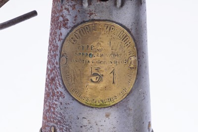 Lot 200 - Five Protector Lamp & Lighting Co Ltd ‘Eccles Type SL’ lamps
