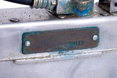 Lot 164 - Three mid-20th Century Alkaline inspection lamps; and two brass-cased signal lamps
