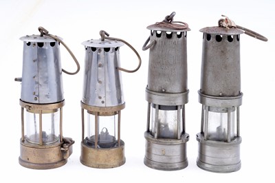 Lot 170 - Two 'Eccles Type’ lamps; and two ‘Hailwoods Improved' lamps