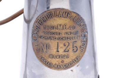 Lot 170 - Two 'Eccles Type’ lamps; and two ‘Hailwoods Improved' lamps