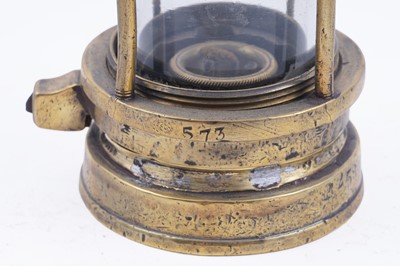 Lot 167 - A 19th Century ‘Improved Mueseler’ type miners’ lamp