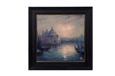 Lot 395 - Vigyazo Vila - Venice Night | oil