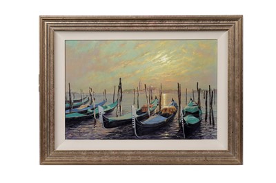 Lot 389 - Richard Telford - Venice | oil