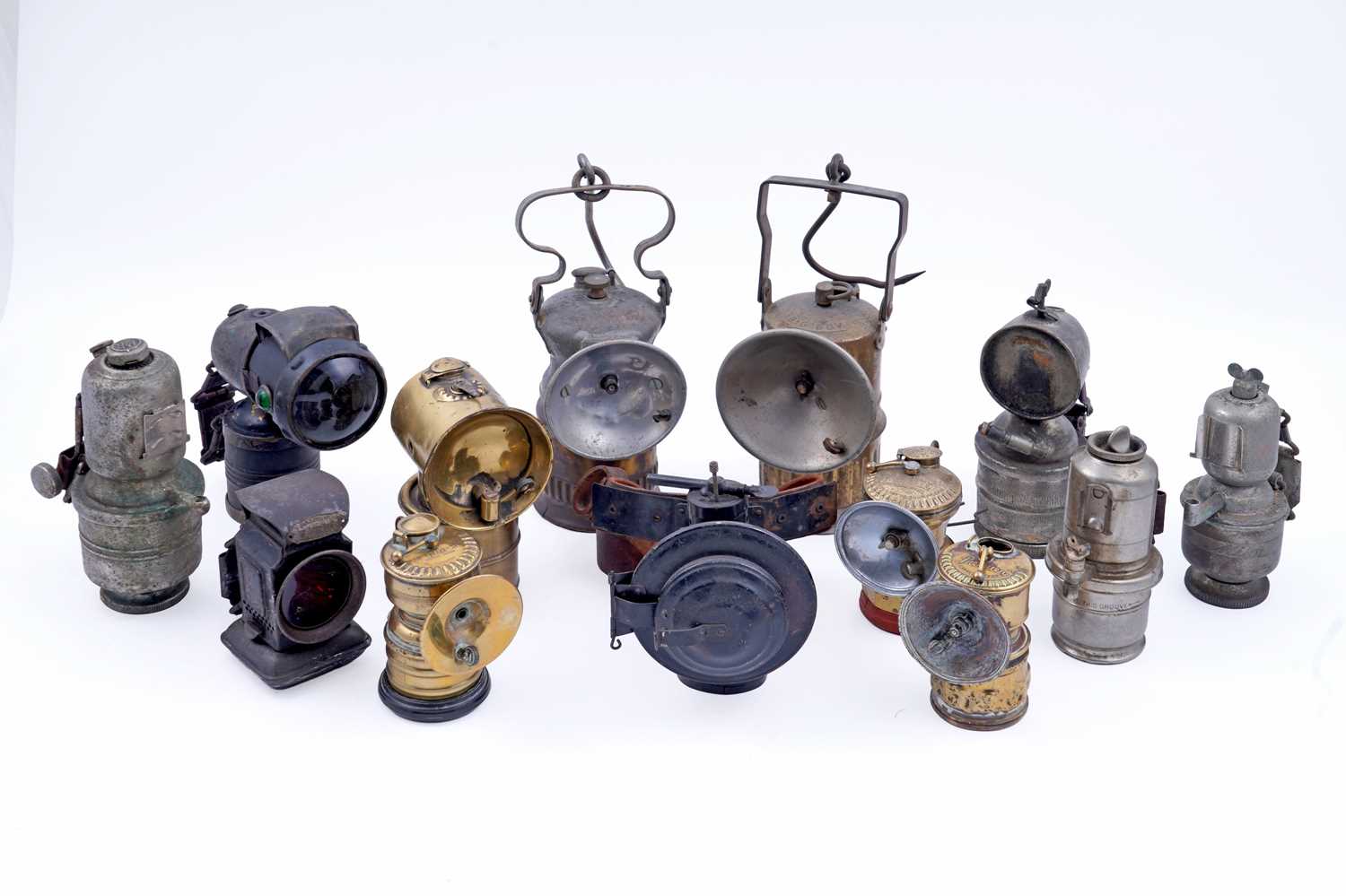 Lot 229 - Carbide lamps