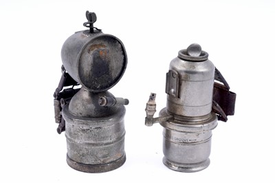 Lot 229 - Carbide lamps