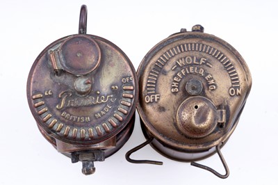 Lot 212 - A large selection of Carbide lamp parts