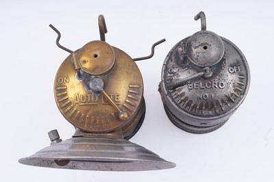 Lot 212 - A large selection of Carbide lamp parts