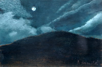 Lot 362 - Ann Arnold - Early Morning and Night, Caer Caradoc, Chapel Lawn | oils