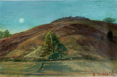 Lot 362 - Ann Arnold - Early Morning and Night, Caer Caradoc, Chapel Lawn | oils