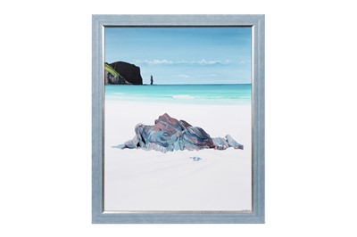 Lot 135 - John Watling - The Conception of Morrigan, Sandwood Bay | oil