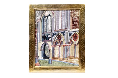 Lot 108 - Herbert Knights - Binham | watercolour