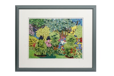 Lot 379 - Karen Kulyk - Mary's Garden, Consett | pastel