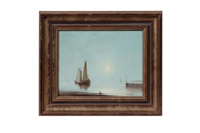Lot 394 - William Calladine - Blue Calm | oil