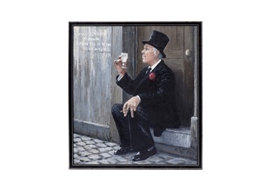 Lot 385 - Paul Collier - May Every Dawn Open to a New Adventure | oil