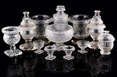 Lot 270 - A collection of 19th Century cut glass
