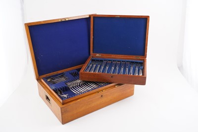 Lot 310 - Two canteens of cutlery including Wilson and Sharp, Edinburgh
