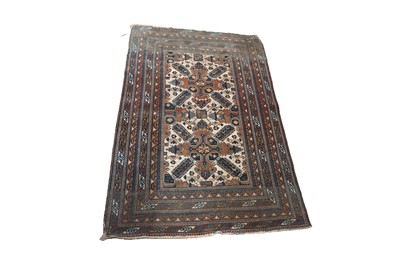Lot 136 - A late 19th Century Caucasian Seichur rug