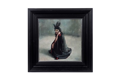 Lot 163 - Tristan Reid - Masquerade | oil