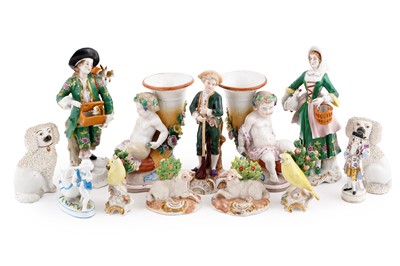 Lot 255 - A selection of 19th Century and later ceramics