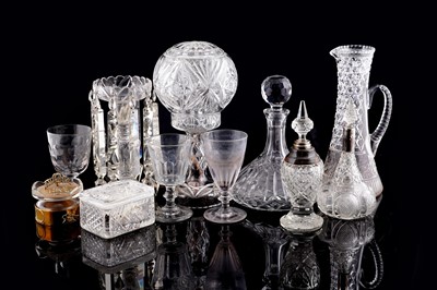 Lot 280 - A selection of cut glass