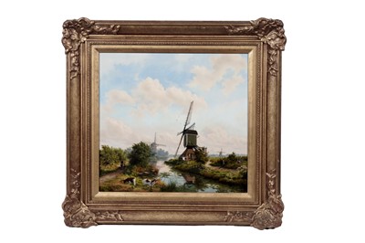 Lot 246 - Daniel Van Der Putten - Dutch Water Mills | oil