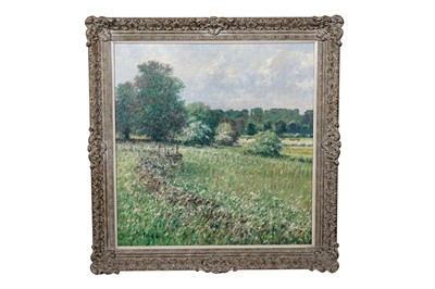 Lot 118 - Charles Neal - Bagendon Fields, Gloucestershire, Early Summer | oil