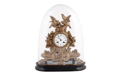 Lot 157 - Samuel Marti: an early 20th Century gilt spelter 8-day mantel clock