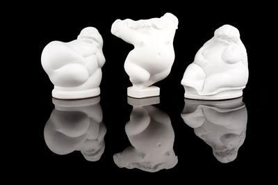 Lot 265 - Three Ricardo Mesa Bisque porcelain figures