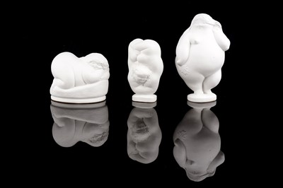 Lot 266 - Three Ricardo Mesa Bisque porcelain figures