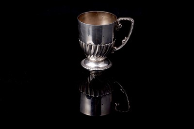 Lot 171 - A Victorian silver Gothic Revival cup