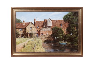 Lot 242 - Edward Hersey - South Country Mill | oil