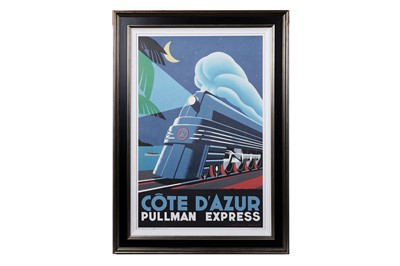 Lot 176 - Charles Avalon - Côte d'Azur, Pullman Express | lithograph