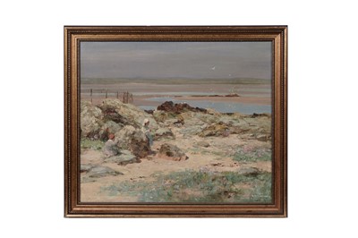 Lot 244 - William Stewart MacGeorge - Summer on the Solway | oil