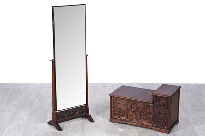 Lot 47A - Two items of Chinese furniture
