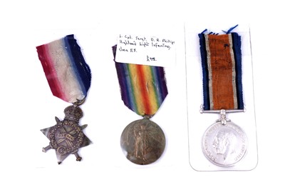 Lot 274 - A group of First World War general service medals