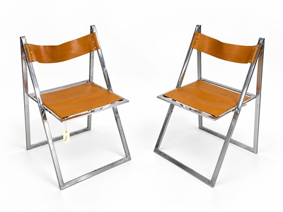 Lot 70 - Fontoni & Geraci for Elios Italy: a pair of folding chairs