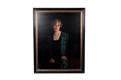 Lot 284 - British School - Portrait of a lady | oil