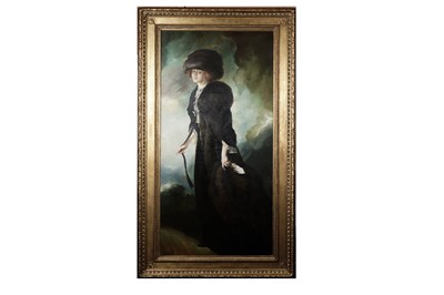 Lot 286 - I. Kadeski after James Jebusa Shannon - Portrait of Ruby Miller | oil