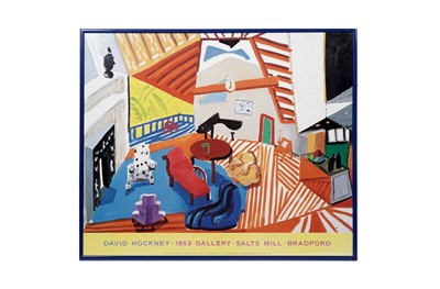 Lot 141 - After David Hockney - Montcalm Interior at Seven O'Clock | poster