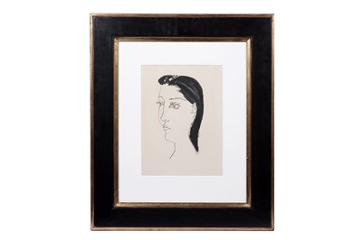 Lot 152 - Pablo Picasso - Head of a woman in half-profile, from the suite 'Vingt Poèmes Luis de Góngora y Argote | aquatint