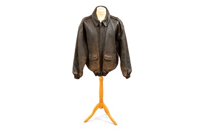 Lot 288 - Avirex Limited A-2 brown leather flying jacket